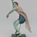 Blue Male Figure. Maquette for the artist's ballet Orphée of the Quat'z Arts